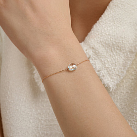 Браслет SOKOLOV - Золото 585, Топаз (арт. 750650)