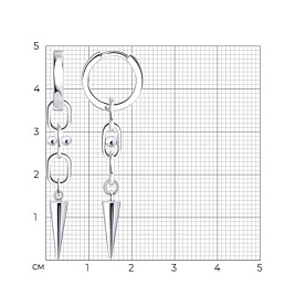 Серьги SOKOLOV - Серебро 925 (арт. 94027511)