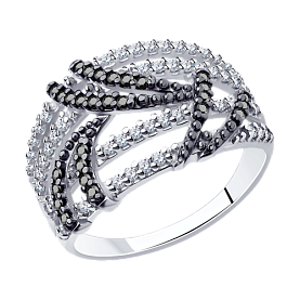 Кольцо Diamant - Серебро 925, Фианит (арт. 94-110-00779-1)