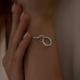 Браслет SOKOLOV - Серебро 925, Фианит (арт. 94050976)