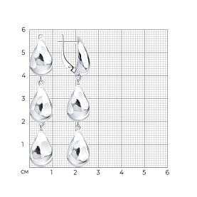 Серьги SOKOLOV - Серебро 925 (арт. 94027587)