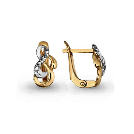 Серьги Аквамарин - Золото 375 (арт. 33000.8)