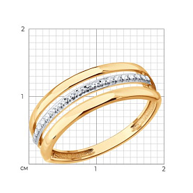 Кольцо Diamant - Золото 585 (арт. 51-110-00482-1)