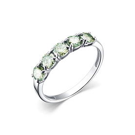 Кольцо Дар - Серебро 925, Синтетический муассанит (арт. К-5055рс16139)