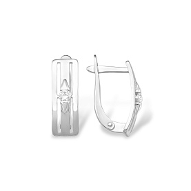 Серьги EFREMOV - Серебро 925, Фианит (арт. 12100110806-501)