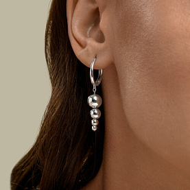 Серьги Diamant - Серебро 925 (арт. 94-121-00393-1)