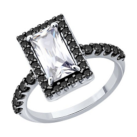 Кольцо Diamant - Серебро 925, Фианит (арт. 94-110-00202-1)