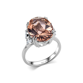 Кольцо Дар - Серебро 925, Синтетический ситалл , Фианит (арт. К-5146рс3632002)