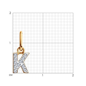 Подвеска SOKOLOV - Золото 375, Фианит (арт. 37036391)