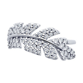 Кольцо SOKOLOV - Серебро 925, Фианит (арт. 94014043)