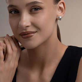 Серьги SOKOLOV - Серебро 925, Эмаль (арт. 94027326)