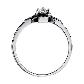 Кольцо Diamant - Серебро 925, Фианит (арт. 95-110-02429-1)