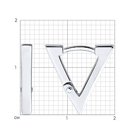 Серьги SOKOLOV - Серебро 925 (арт. 94027661-91)