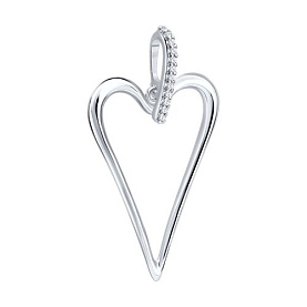 Подвеска Diamant - Серебро 925, Фианит (арт. 94-130-00207-1)