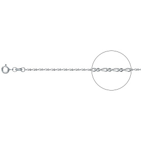 Браслет Красцветмет - Серебро 925 (арт. НБ22-012-3#0.40)