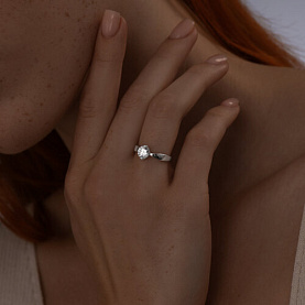 Кольцо SOKOLOV - Серебро 925, Фианит (арт. 94011489)