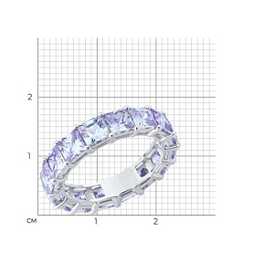 Кольцо SOKOLOV - Серебро 925, Фианит (арт. 94014432)
