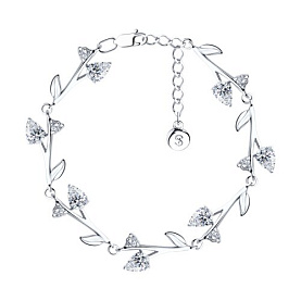 Браслет SOKOLOV - Серебро 925, Фианит (арт. 94050218)