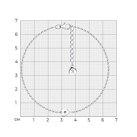 Браслет SOKOLOV - Серебро 925, Фианит (арт. 95050030)