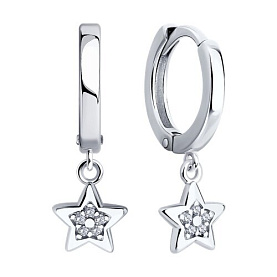 Серьги Diamant - Серебро 925, Фианит (арт. 94-121-02631-1)