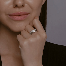 Кольцо Diamant - Серебро 925, Фианит (арт. 94-110-02138-1)