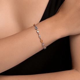 Браслет SOKOLOV - Серебро 925, Фианит (арт. 94051240)