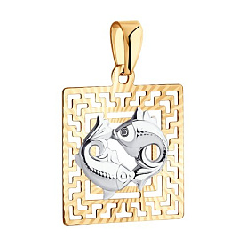 Подвеска SOKOLOV - Золото 375 (арт. 032231-4)