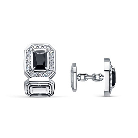 Запонки Platinum Lab. - Платина 950 (арт. ПЗ-311-01)