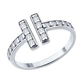 Кольцо Diamant - Серебро 925, Фианит (арт. 94-110-02261-1)