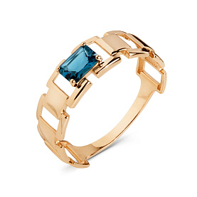 Кольцо ЮФ Династия - Золото 375, Синтетический ситалл (арт. 018951-5330)