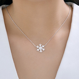 Колье SOKOLOV - Серебро 925, Фианит (арт. 94071289-91)