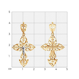 Подвеска Diamant - Золото 585 (арт. 51-131-01376-1)