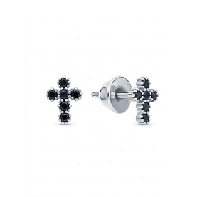 Серьги POKROVSKY - Серебро 925, Фианит (арт. 6001139-00205)