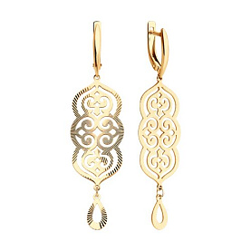 Серьги Diamant - Серебро 925 (арт. 93-121-02025-1)