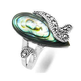 Кольцо Эвора - Серебро 925, Перламутр (арт. 633495)