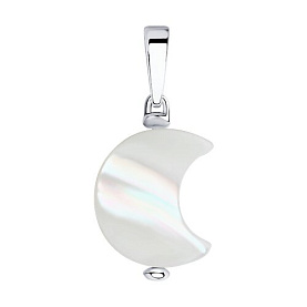 Подвеска SOKOLOV - Серебро 925, Перламутр (арт. 83030108)