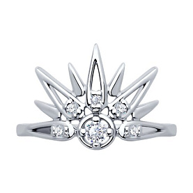 Кольцо Diamant - Серебро 925, Фианит (арт. 94-110-02103-1)