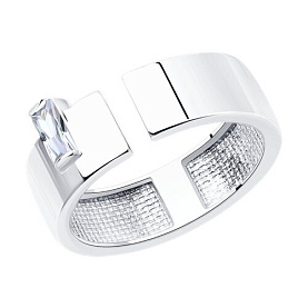 Кольцо SOKOLOV - Серебро 925, Фианит (арт. 94013273)