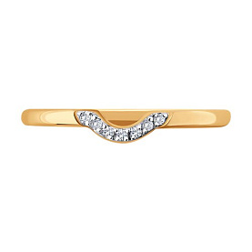 Кольцо Diamant - Золото 585, Фианит (арт. 51-110-00903-1)