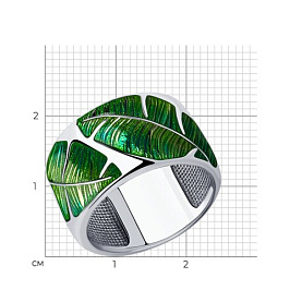 Кольцо SOKOLOV - Серебро 925, Эмаль (арт. 94012855)