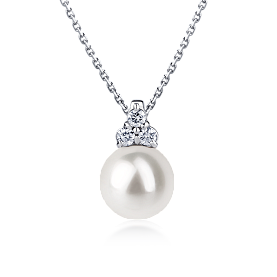 Подвеска Platinum Lab. - Платина 950, Жемчуг культивированный (арт. ПП-212-01)