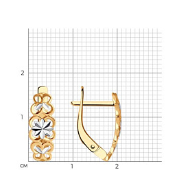 Серьги SOKOLOV - Золото 375 (арт. 31-120-01004-2)