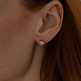 Серьги SOKOLOV - Серебро 925, Фианит (арт. 93020392)