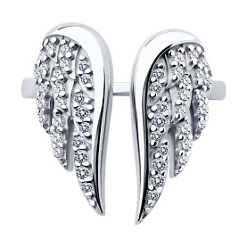 Кольцо SOKOLOV - Серебро 925, Фианит (арт. 94014139)