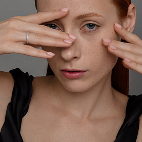 Кольцо SOKOLOV - Серебро 925, Фианит (арт. 94010699)