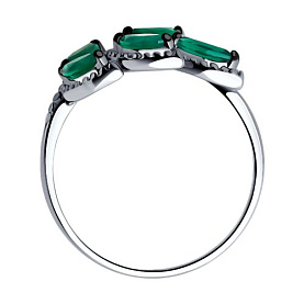 Кольцо SOKOLOV - Серебро 925, Агат (арт. 92014310)