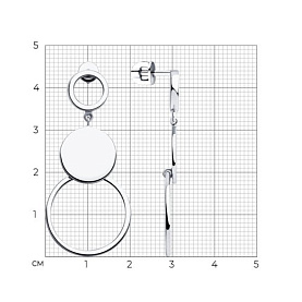 Серьги SOKOLOV - Серебро 925 (арт. 94023398)