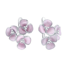 Серьги SOKOLOV - Серебро 925, Эмаль (арт. 94027277)