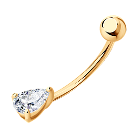 Пирсинг SOKOLOV - Серебро 925, Фианит (арт. 93060003)