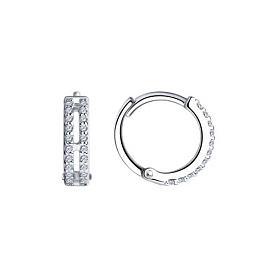 Серьги SOKOLOV - Серебро 925, Фианит (арт. 94025106)